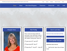 Tablet Screenshot of clearcreekschool.com